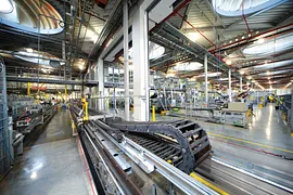 Test laboratory for energy chains