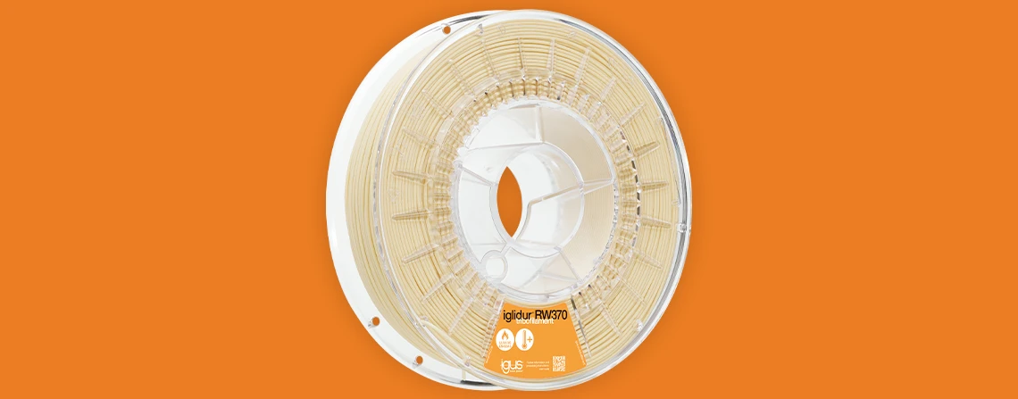 Bobina plástica de impresión 3d de tribofilamento RW370