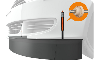 Conjuntos de tuerca y husillo en la industria automotriz