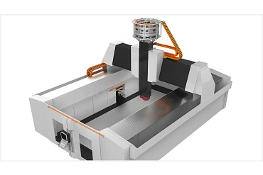 Large gantry machine tool