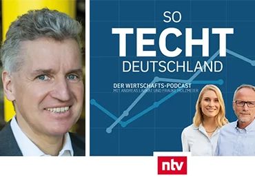 Frank Blase im ntv-Podcast So techt Deutschland