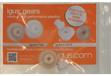 iglide gears sample bag