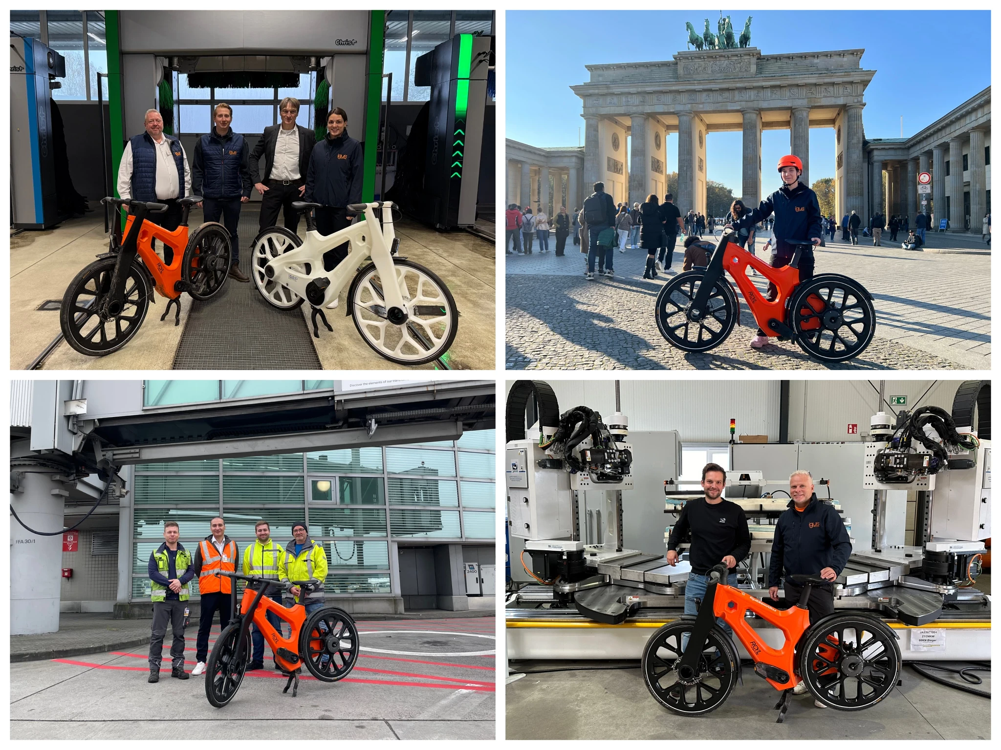 Lubrication-free and low-maintenance bicycle made from recycled plastic has already covered 365km through Germany