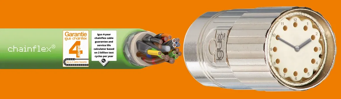 Rundstecker readycable orange