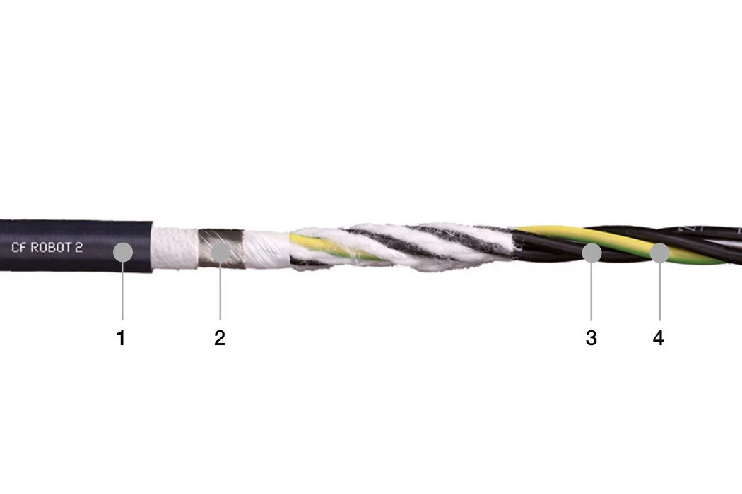 (送料別途)(直送品)igus チェーンフレックス可動専用ケーブル 100m CF5.25.18-100 送料別途)(直送品)igus チェーンフレックス可動専用ケーブル 100m CF5