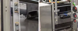 Verstellung Schutztür