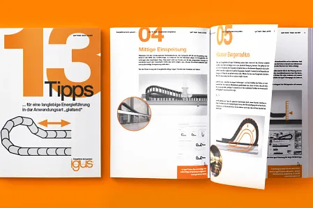 Designtipps für gleitende Energieketten