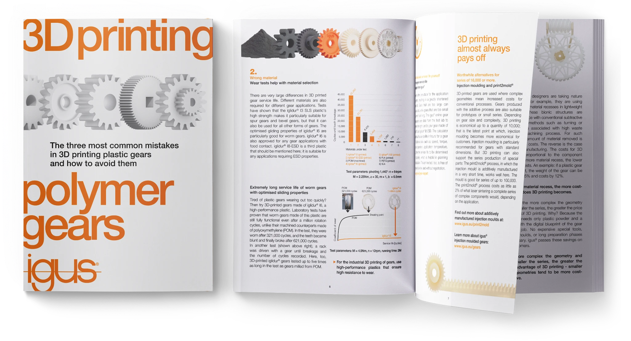 Guia para a impressão 3D de rodas dentadas em plástico