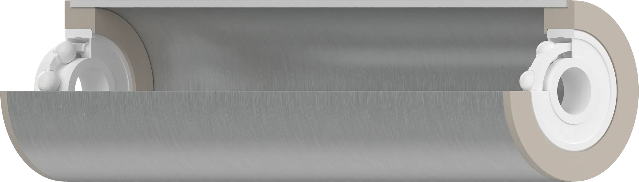 Bärrulle med keramiskt lager