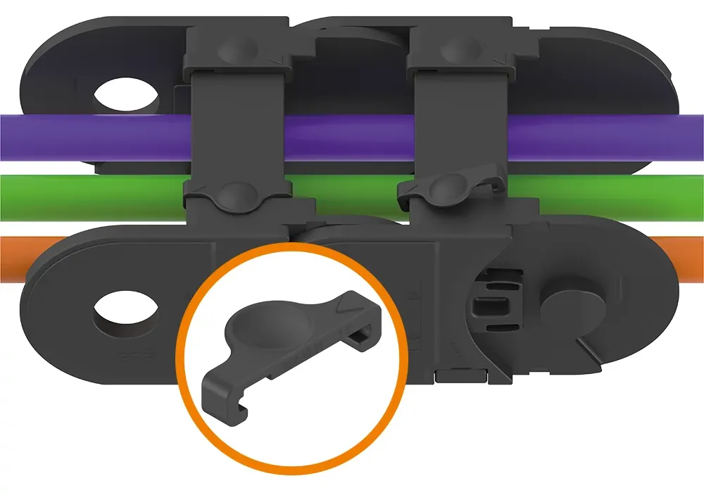 Spjällklämma för serie E2i.48