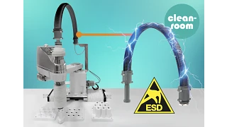 Solusi kabel SCARA Clean ESD