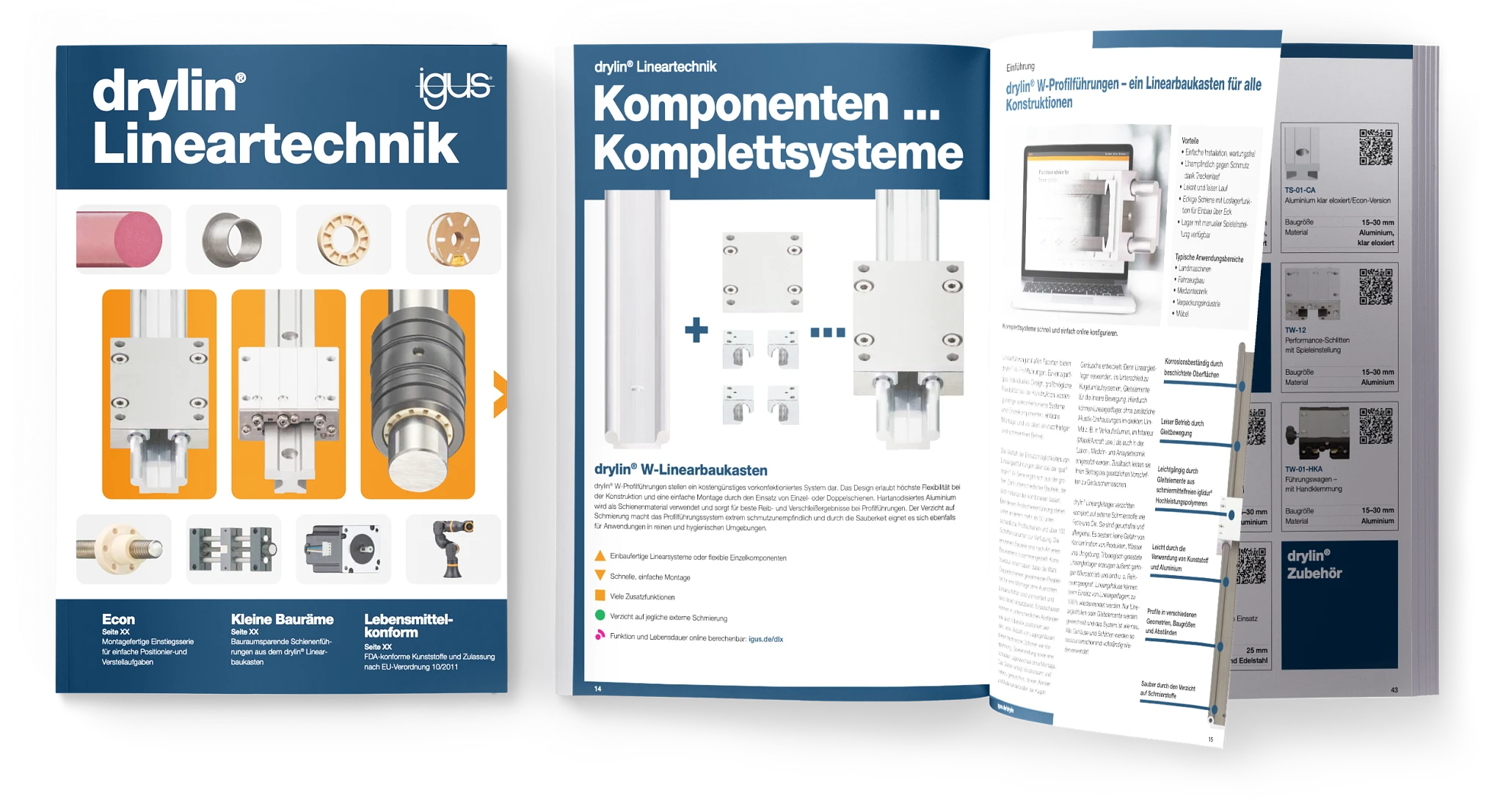 Produktkatalog drylin Lineartechnik
