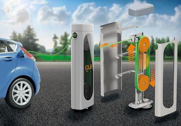 Charging system and a car