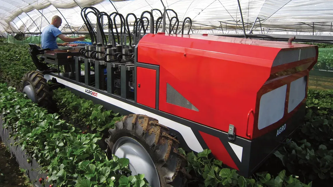 Agrobot harvester