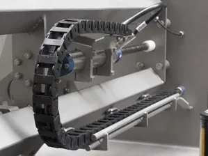 Las Cadenas de Energía® de igus® también están en uso.