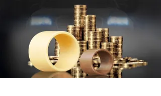 Weight advantage iglidur plastic plain bearings