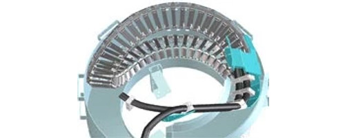 cable carriers with fast rotation