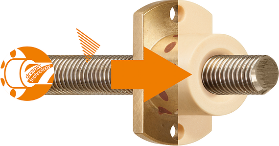 Change to drylin® lead screw technology now