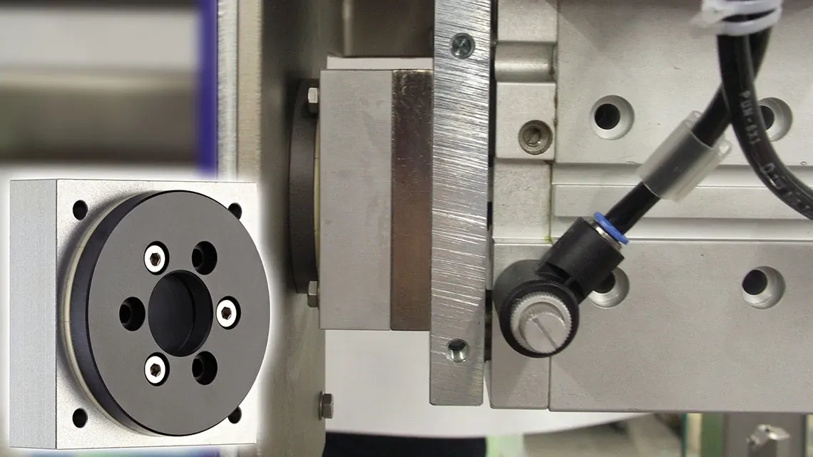 Logement de l'outil rotatif