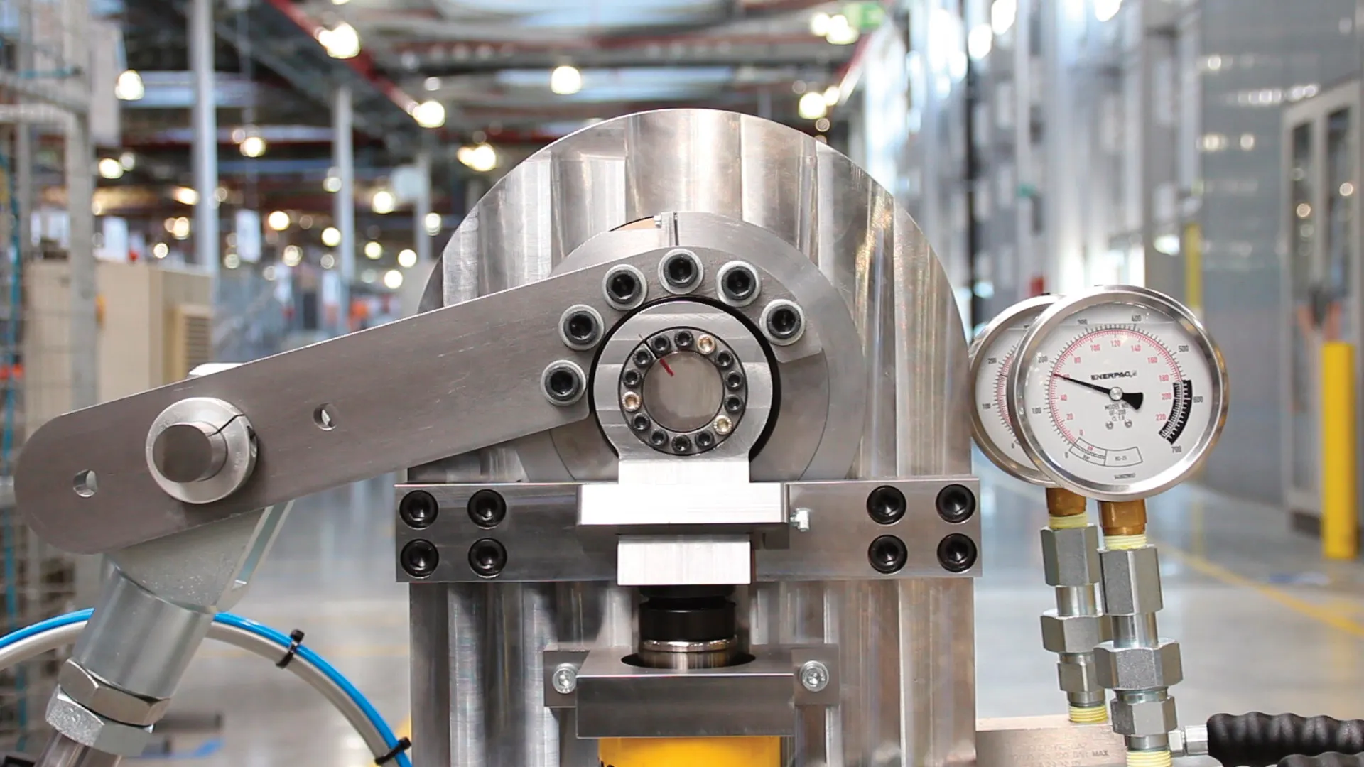 Banco de pruebas de alta resistencia para cojinetes lisos