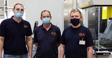 Drei Männer aus dem Team iform