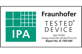 Cleanroom compatible energy chains