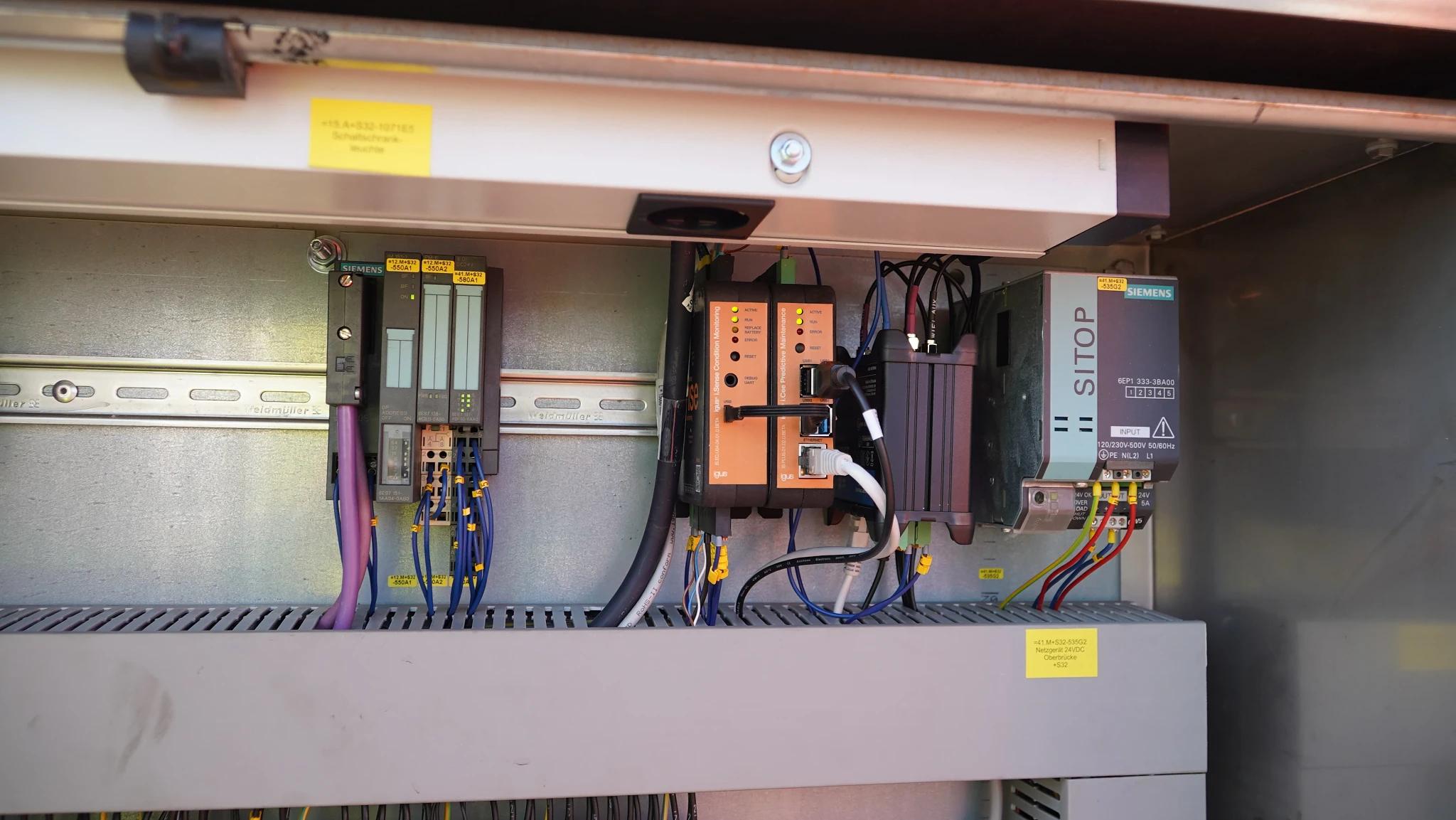 Moduł i.Cee na mostku ładującym od EUROGATE