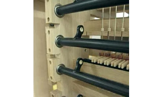 aplicación de órganos de tubos