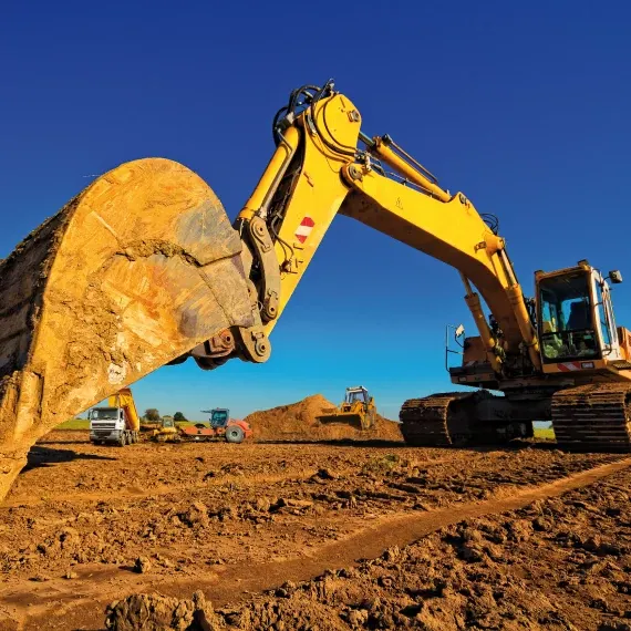 Heavy machinery and plant construction