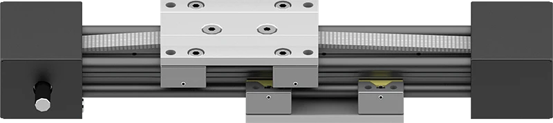 Asse con cinghia dentata