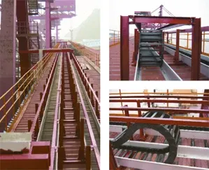 portacables para la manipulación del carbón