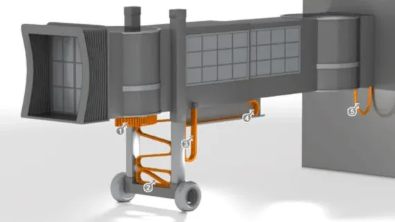 passenger boarding bridges