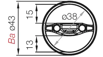 TRC.40.058.0.ESD technical drawing
