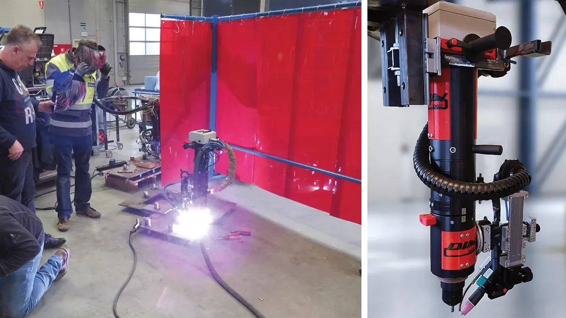 Welding robots
