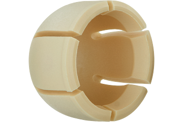 igubal® spherical cap for angled ball and socket joint