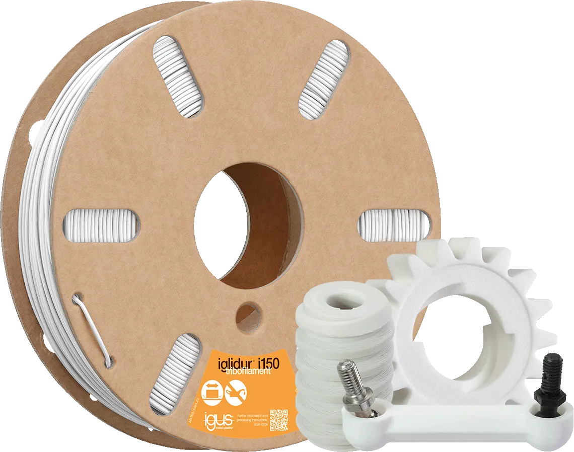 The iglidur i150 tribofilament can be used with all 3D printers.