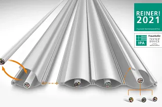 e-skin flat ケーブルガイドシステム