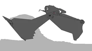 Lightweight design for the excavator bucket as well: The joints of the grab buckets are supported by iglidur® bushings - maintenance-free, cost-effective and weight-saving. (Source: L&K Land- und Kraftfahrzeugtechnik GmbH)