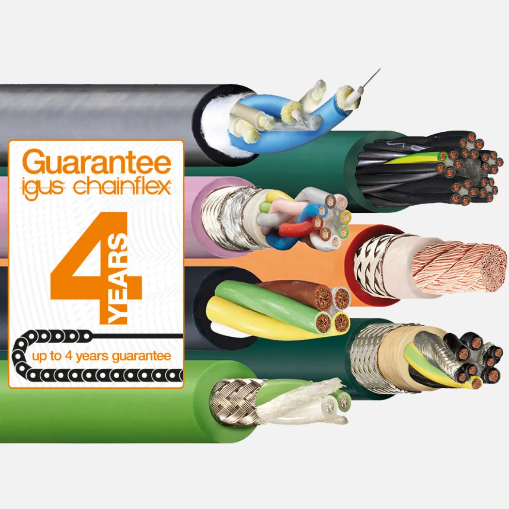 chainflex - 4 year guarantee