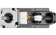 drylin® E EC/BLDC motor with stranded wires, Hall, encoder and brake, NEMA17