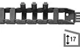 E2 mini snap open along outside on one side