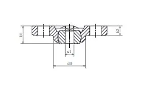 tamaños de tuercas de tornillo de plomo