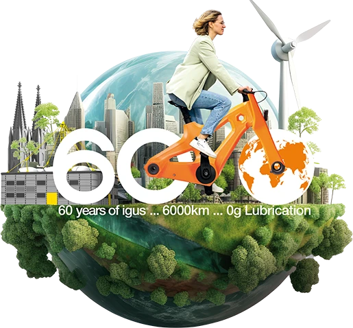 igus:bike world tour marks the 60th anniversary of igus