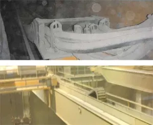 cable carrier for waste incineration plant