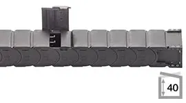 R2.40 e-tube cable carrier