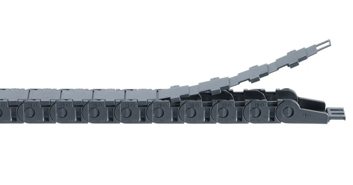 Energy chain R15 series | enclosed zipper-band Energy chain R15 series | enclosed zipper-band
