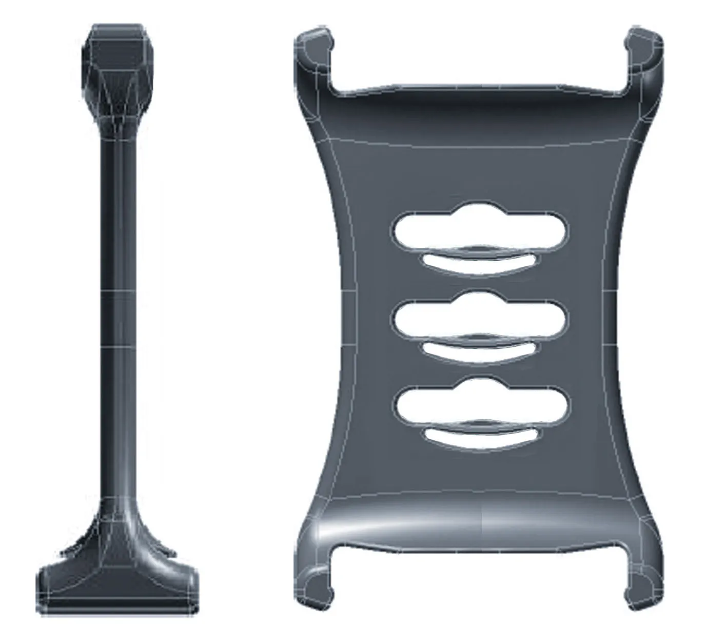 Trennsteg, schmaler Kopf