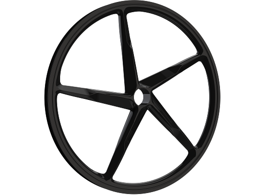 Plastic on sale bike wheels