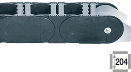 Product range overview of E4.1 energy chain system