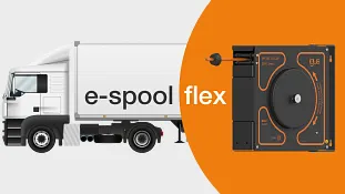 LKW und e-spool flex
